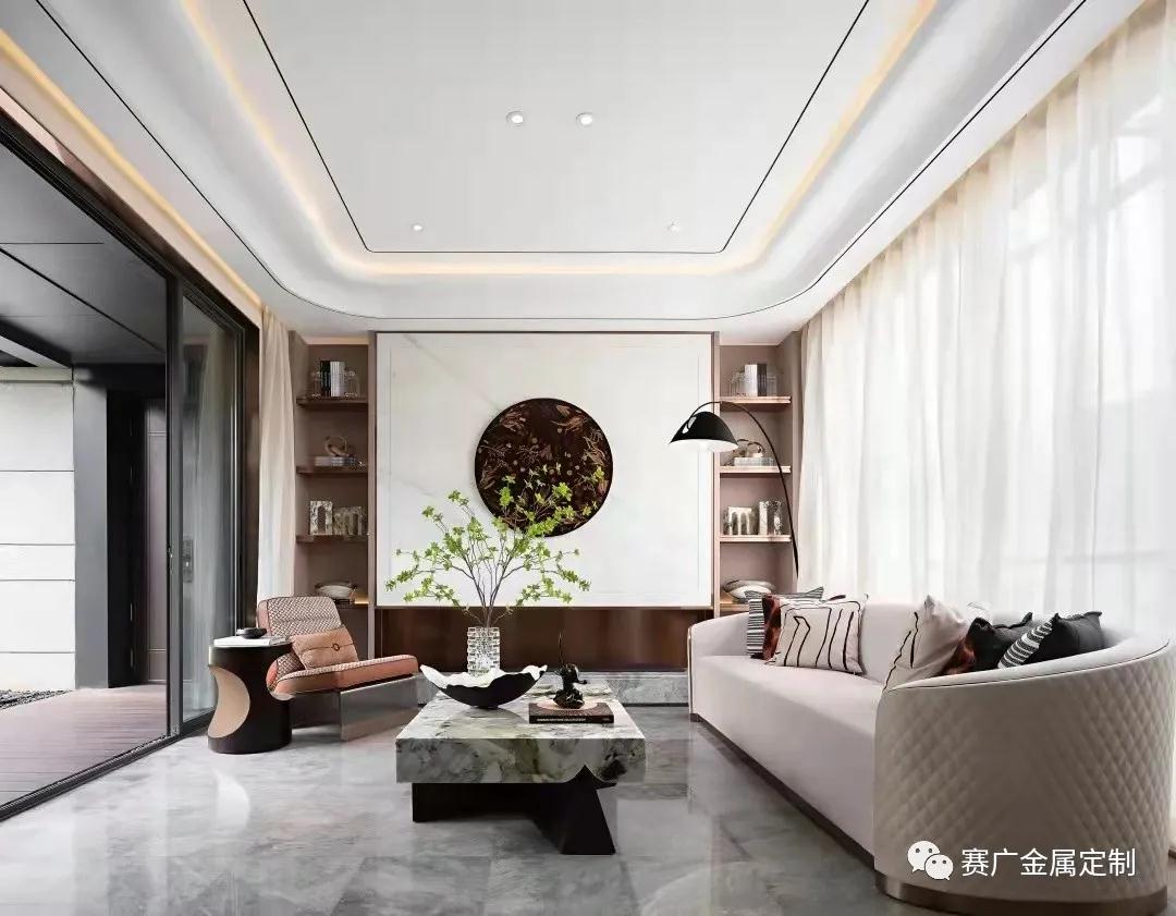 賽廣分享：簡約有格調，金屬點亮空間
