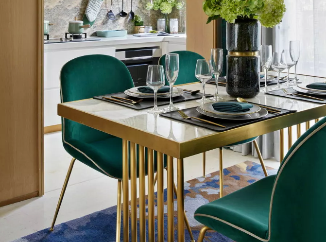 輕奢、極簡、時(shí)尚；金屬不銹鋼元素讓家裝效果翻倍！