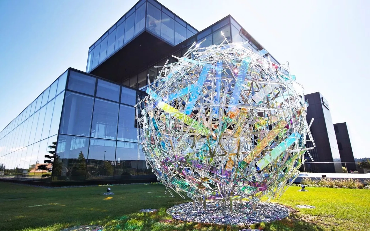 售樓部不銹鋼圓球雕塑 售樓部不銹鋼圓球雕塑