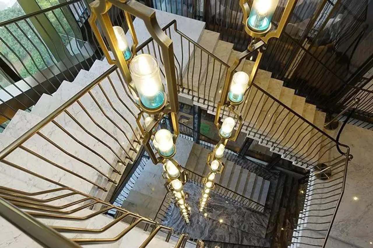 家庭高端不銹鋼樓梯扶手 家庭高端不銹鋼樓梯扶手