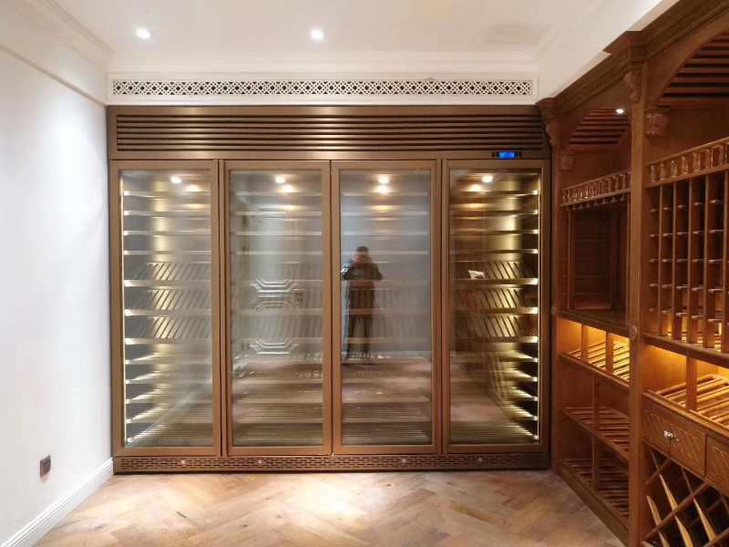 豪華私人酒窖不銹鋼酒柜 豪華私人酒窖不銹鋼酒柜