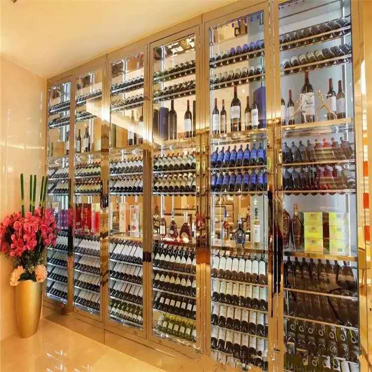 酒吧KTV高檔不銹鋼酒柜 酒吧KTV高檔不銹鋼酒柜