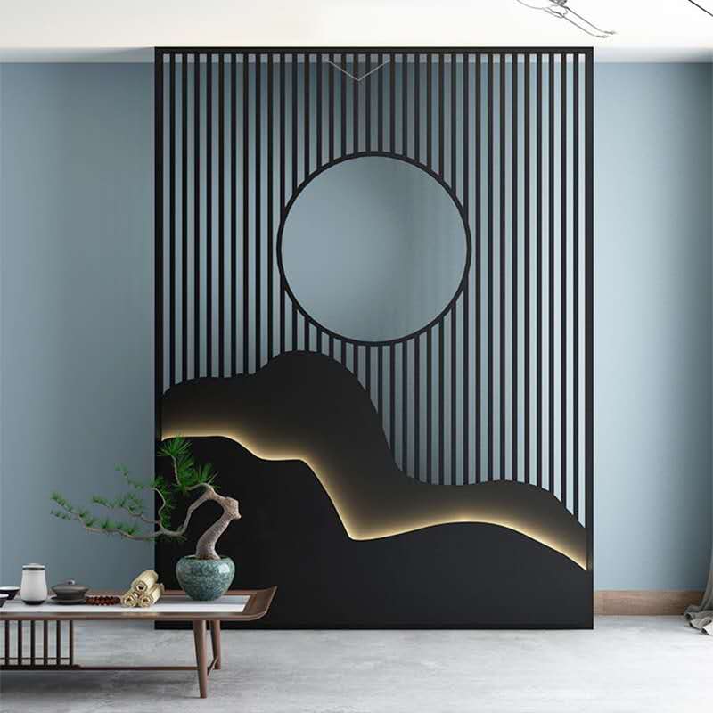 豪華別墅不銹鋼屏風隔斷 豪華別墅不銹鋼屏風隔斷