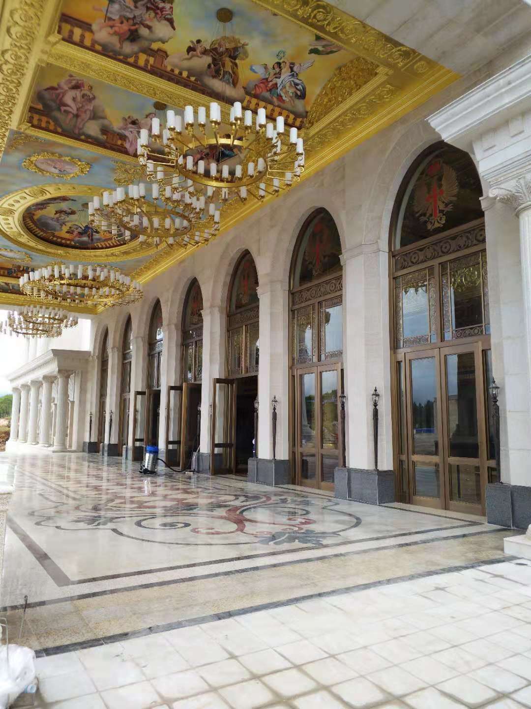 玻璃銅藝門 玻璃銅藝門