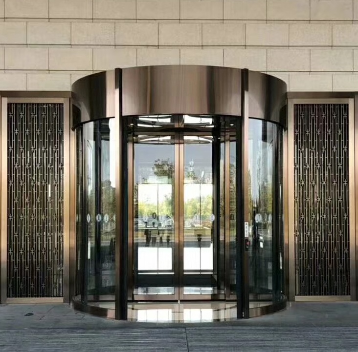 豪華兩翼自動旋轉(zhuǎn)門 豪華兩翼自動旋轉(zhuǎn)門