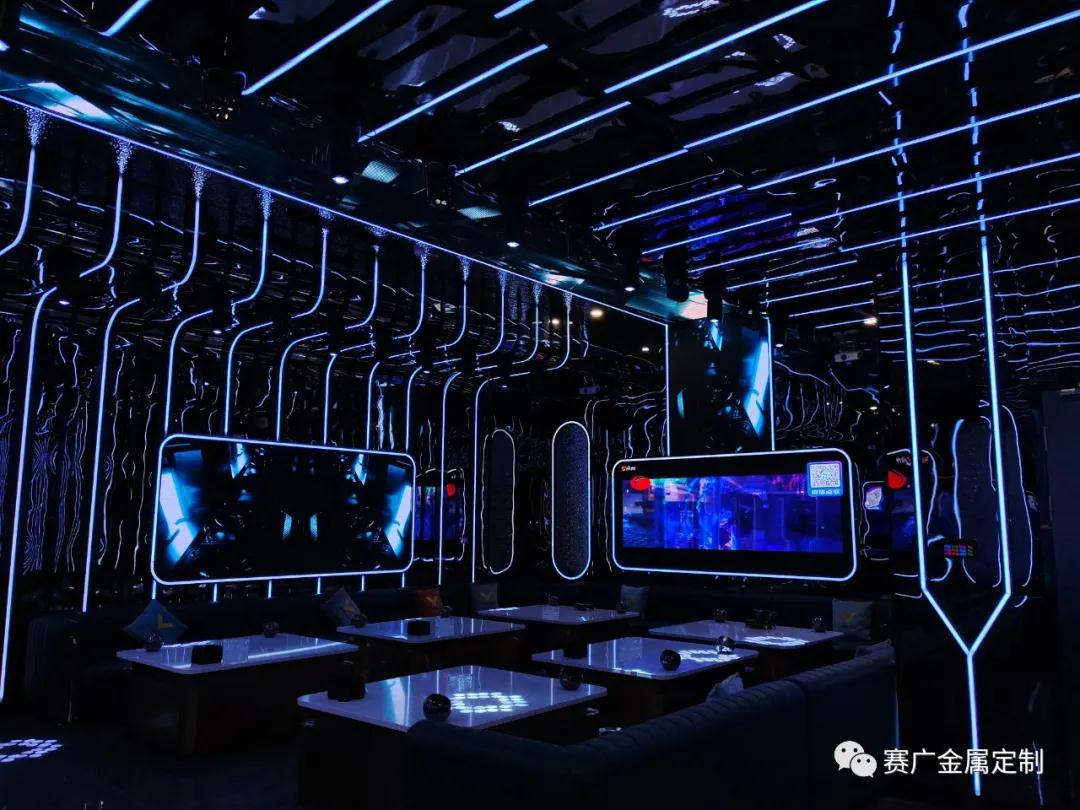 賽廣金屬2022案例——昆明海樂城YOU LIVE HOUSE（酒吧）